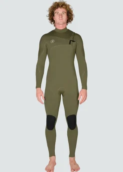 7 Seas 3-2 Full Chest Zip Wetsuit-Vissla Flash Sale