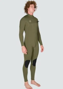 7 Seas 3-2 Full Chest Zip Wetsuit-Vissla Flash Sale