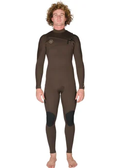 7 Seas 4-3 Full Chest Zip Wetsuit-Vissla New