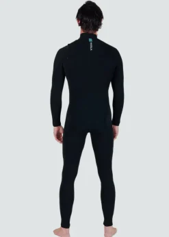 7 Seas 4-3 Full Chest Zip Wetsuit - with Jade Logos-Vissla Sale