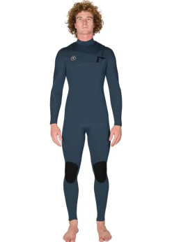 7 Seas 4-3 Full Chest Zip Wetsuit-Vissla Sale
