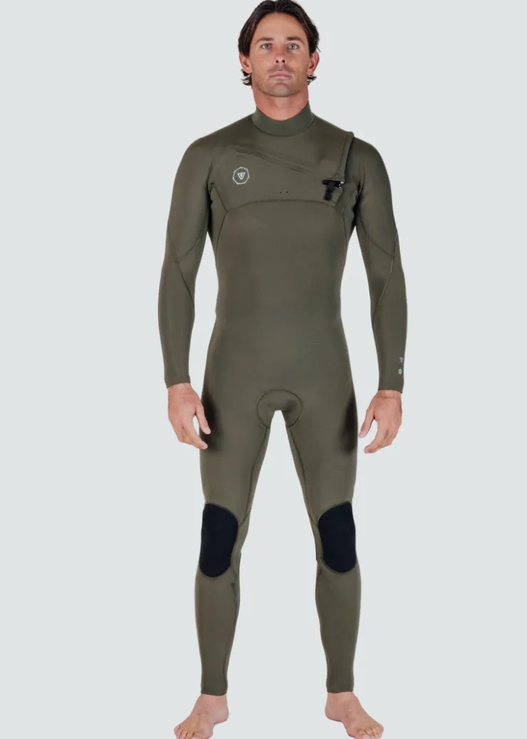 7 Seas 4-3 Full Chest Zip Wetsuit-Vissla New