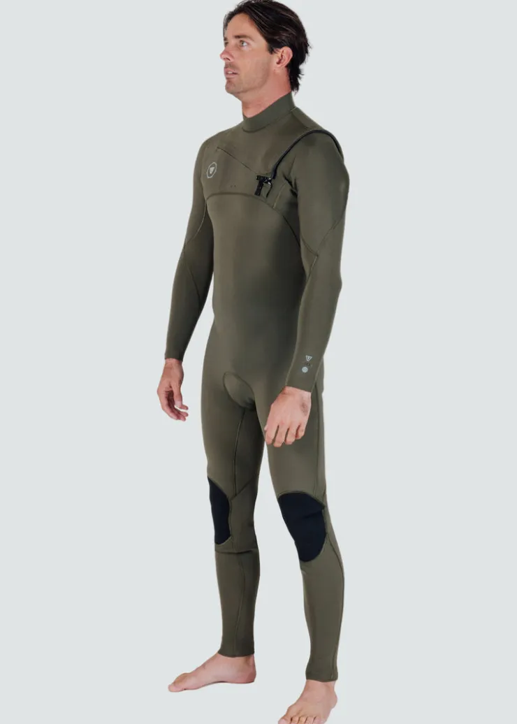 7 Seas 4-3 Full Chest Zip Wetsuit-Vissla New