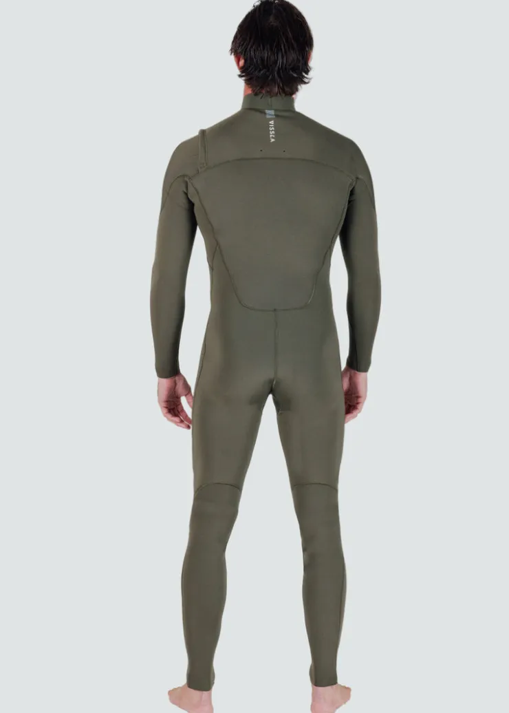 7 Seas 4-3 Full Chest Zip Wetsuit-Vissla New