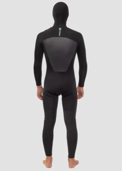7 Seas 4-3 Full Hooded Chest Zip Wetsuit-Vissla Discount