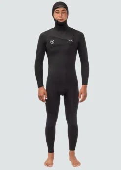 7 Seas 6-5 Full Hooded Chest Zip Wetsuit-Vissla Cheap