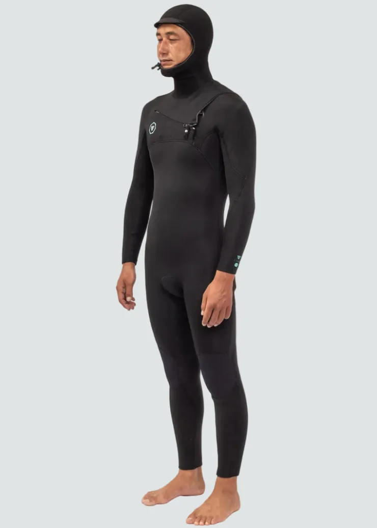 7 Seas 6-5 Full Hooded Chest Zip Wetsuit-Vissla Cheap