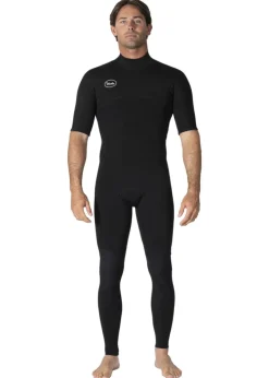 7 Seas 2-2 Short Sleeve Full Back Zip Wetsuit-Vissla Store