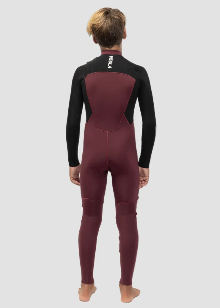 7 Seas Boys 3-2 Bolt Full Chest Zip Wetsuit-Vissla Online