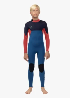 7 Seas Boys 4-3 Full Back Zip Wetsuit-Vissla Cheap