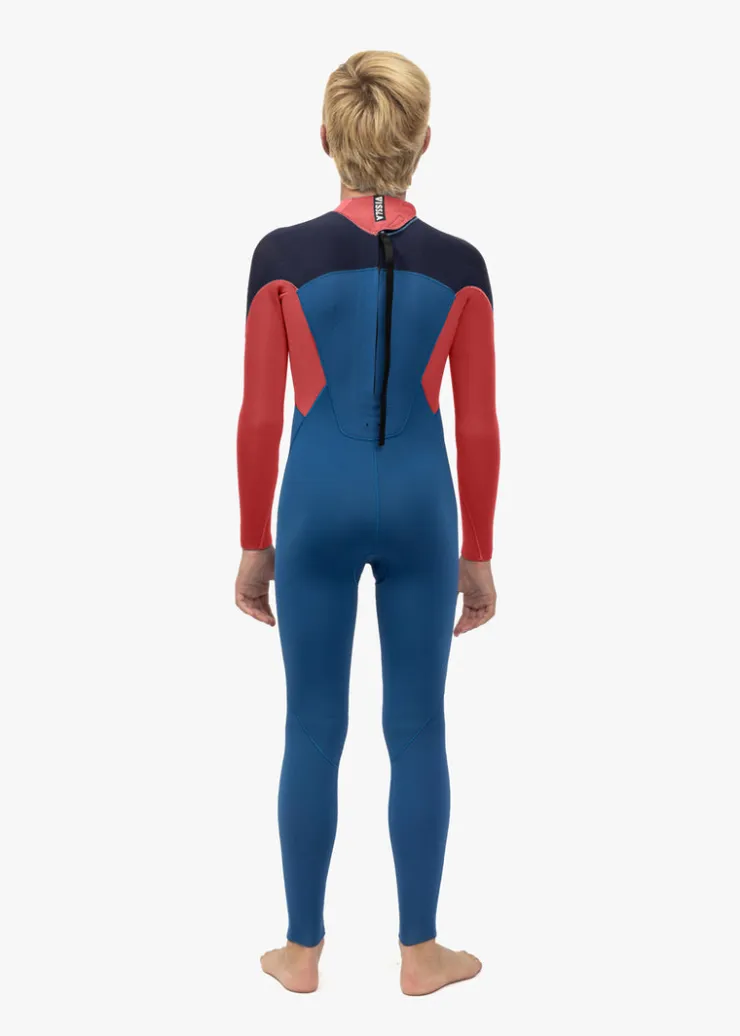 7 Seas Boys 4-3 Full Back Zip Wetsuit-Vissla Cheap