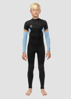 7 Seas Boys Raditude 3-2 Full Chest Zip Wetsuit-Vissla Store