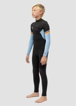 7 Seas Boys Raditude 3-2 Full Chest Zip Wetsuit-Vissla Store