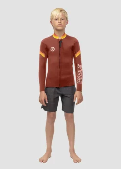 7 Seas Boys Raditude 2Mm Front Zip Wetsuit Jacket-Vissla Best Sale