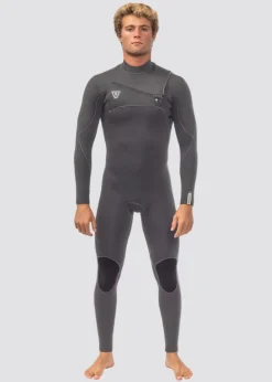 7 Seas Comp 3-2 Full Chest Zip Wetsuit-Vissla Cheap