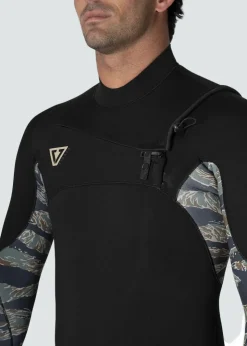 7 Seas Comp 4-3 Full Chest Zip Wetsuit-Vissla Store