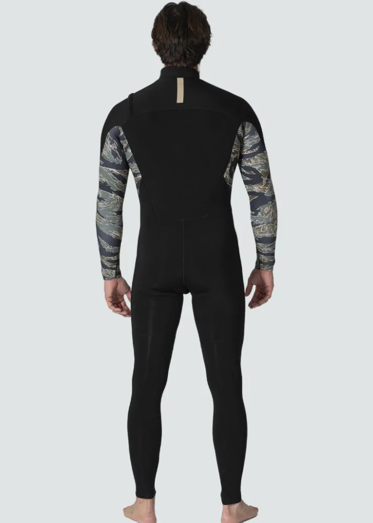 7 Seas Comp 4-3 Full Chest Zip Wetsuit-Vissla Store