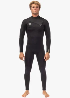 7 Seas Comp 4-3 Full Chest Zip Wetsuit-Vissla Store