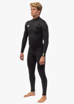 7 Seas Comp 4-3 Full Chest Zip Wetsuit-Vissla Store