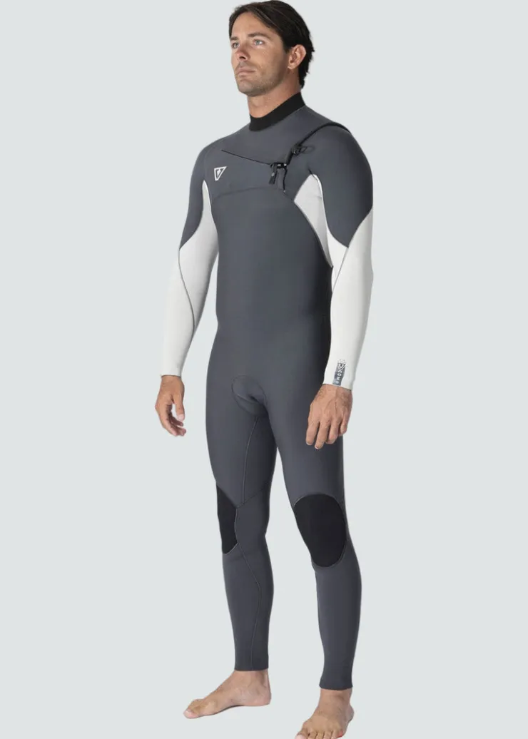 7 Seas Comp 4-3 Full Chest Zip Wetsuit-Vissla Flash Sale