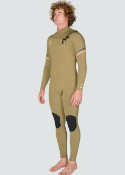 7 Seas Raditude 3-2 Full Chest Zip Wetsuit-Vissla Flash Sale