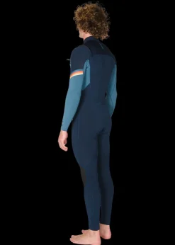 7 Seas Raditude 4-3 Full Chest Zip Wetsuit-Vissla Fashion