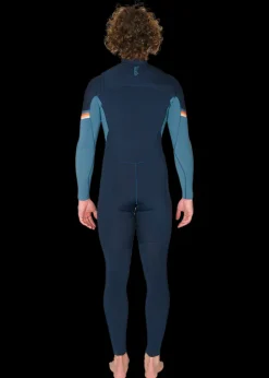 7 Seas Raditude 4-3 Full Chest Zip Wetsuit-Vissla Fashion