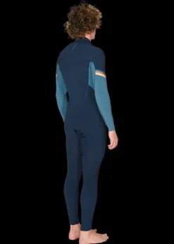 7 Seas Raditude 4-3 Full Chest Zip Wetsuit-Vissla Fashion