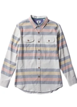 Central Coast Eco Boys Long Sleeve Flannel-Vissla Sale