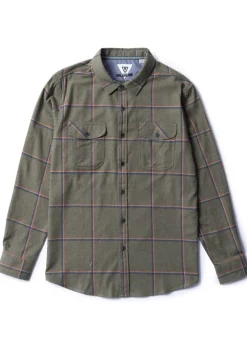 Central Coast Eco Long Sleeve Flannel-Vissla Flash Sale