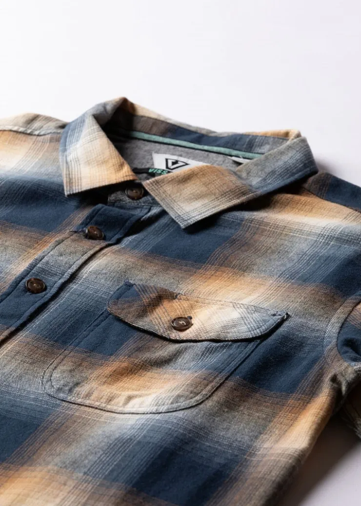 Central Coast Eco Long Sleeve Flannel-Vissla Clearance