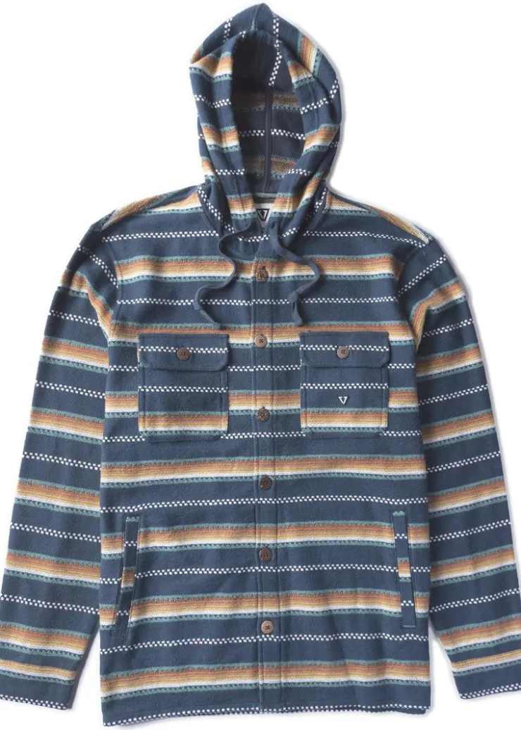 Descanso Boys Shirt Jacket-Vissla Hot