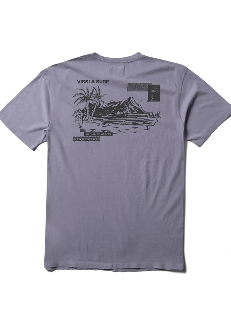 Diamond Haze Short Sleeve Pocket Tee-Vissla Sale