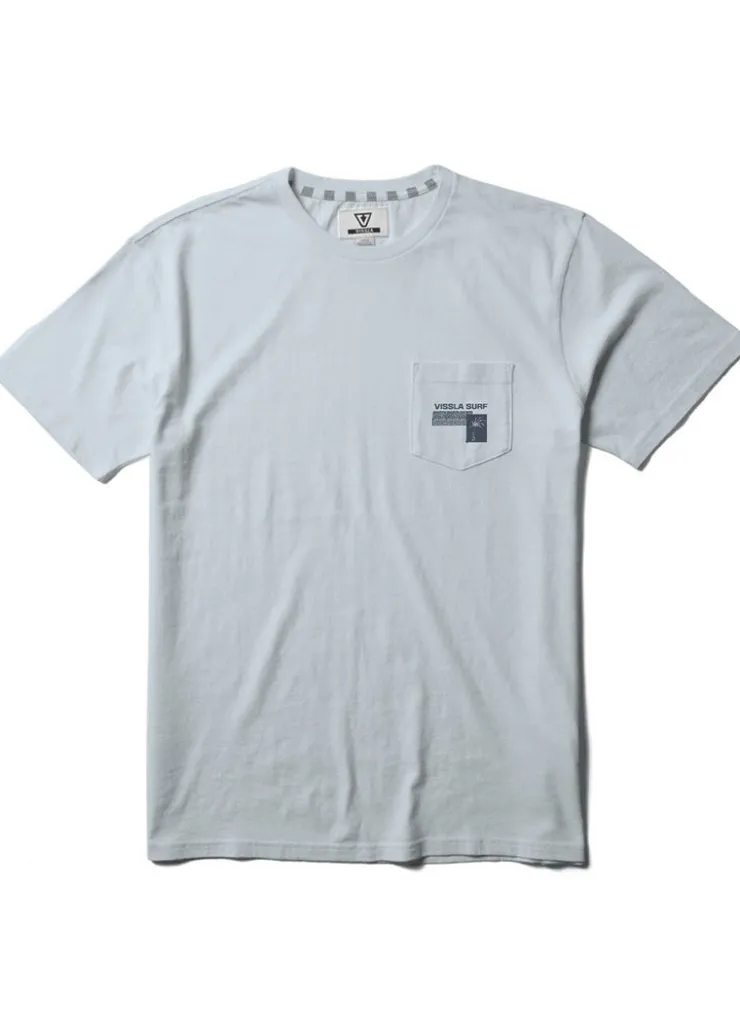 Diamond Haze Short Sleeve Pocket Tee-Vissla Outlet