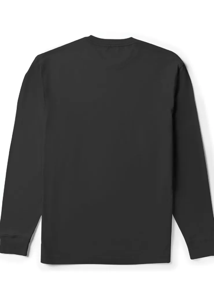 Established Premium Long Sleeve Pocket Tee-Vissla Discount