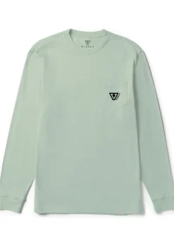 Established Premium Long Sleeve Pocket Tee-Vissla Hot