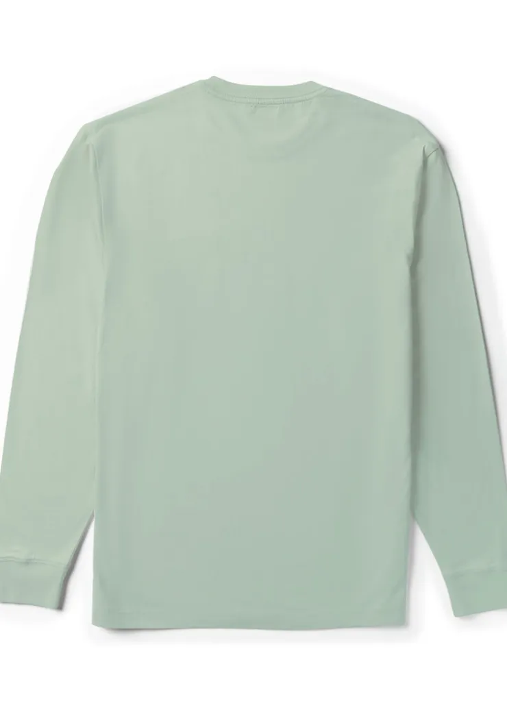 Established Premium Long Sleeve Pocket Tee-Vissla Hot