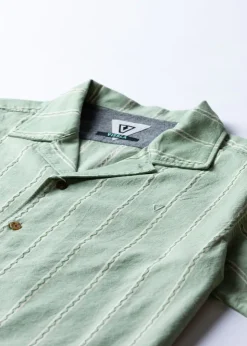 Glider Dobby Eco Short Sleeve Shirt-Vissla Cheap