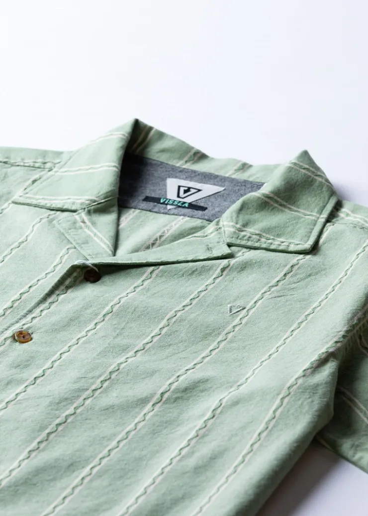 Glider Dobby Eco Short Sleeve Shirt-Vissla Cheap