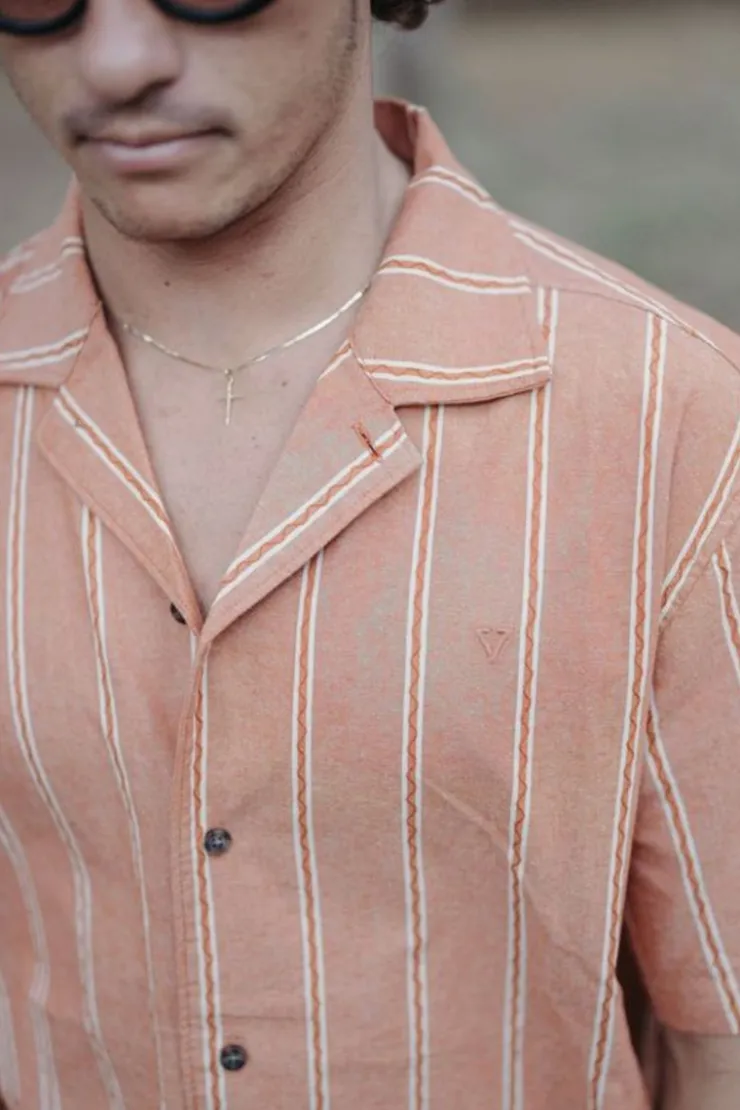 Glider Dobby Eco Short Sleeve Shirt-Vissla Sale