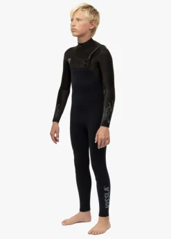 High Seas Boys Fire 3-2 Full Chest Zip Wetsuit-Vissla Online