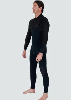 High Seas II 4-3 Full Chest Zip Wetsuit-Vissla Clearance