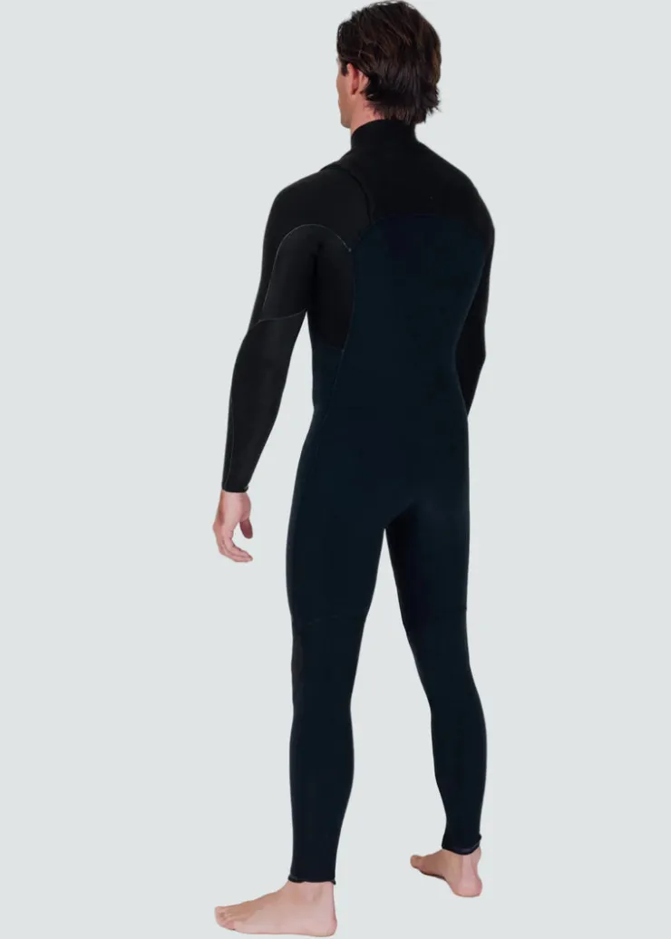 High Seas II 4-3 Full Chest Zip Wetsuit-Vissla Clearance