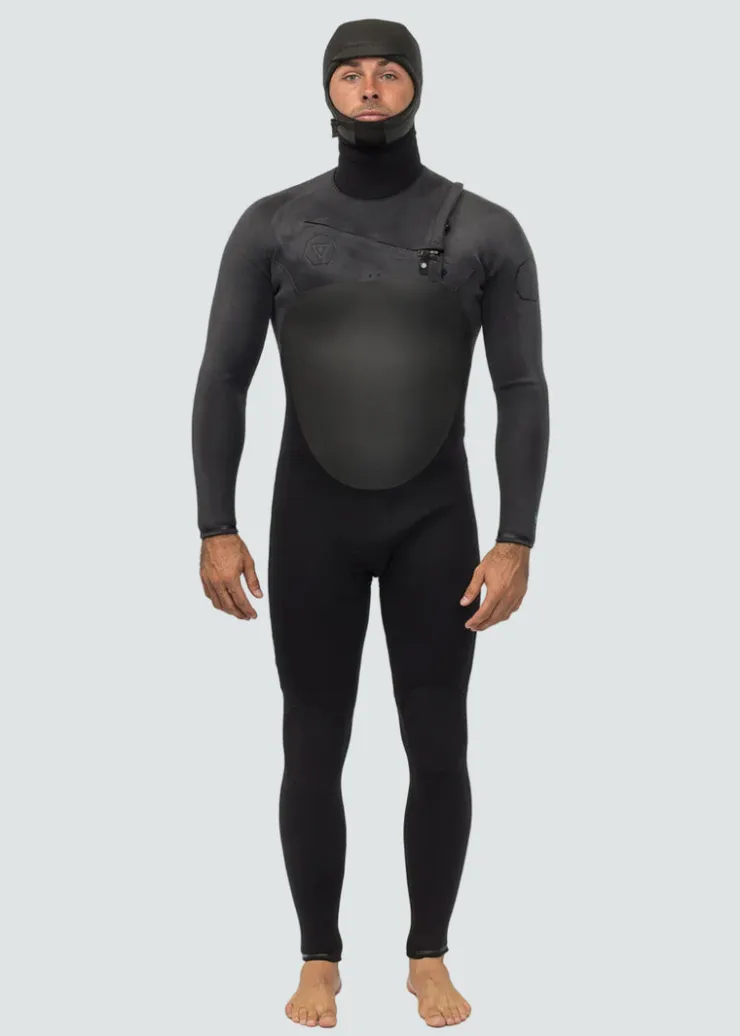 High Seas II 5-4 Full Hooded Chest Zip Wetsuit-Vissla Online