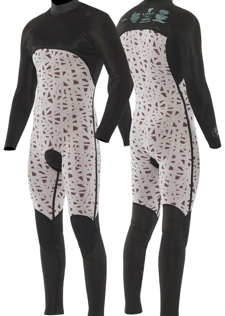 High Seas II 3-2 Full No Zip Wetsuit-Vissla Cheap