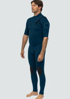 High Seas II 2-2 Short Sleeve Full Wetsuit-Vissla Cheap