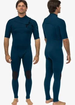 High Seas II 2-2 Short Sleeve Full Wetsuit-Vissla Cheap