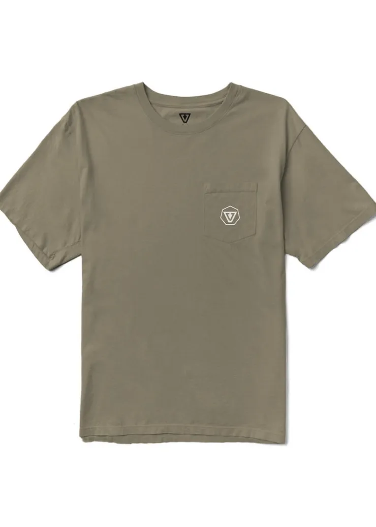 I'Iwi Premium Organic Pkt Tee-Vissla Hot