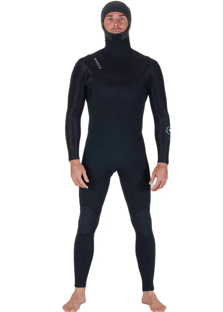 New Seas 4-3 Hooded U-Zip Wetsuit-Vissla Shop