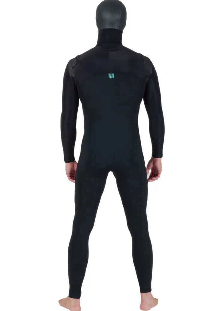 New Seas 4-3 Hooded U-Zip Wetsuit-Vissla Shop